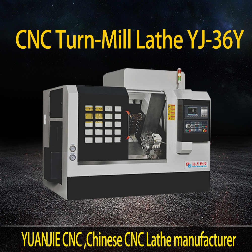 CNC lathe turning and milling compound 4+4 with power tower 12 stations