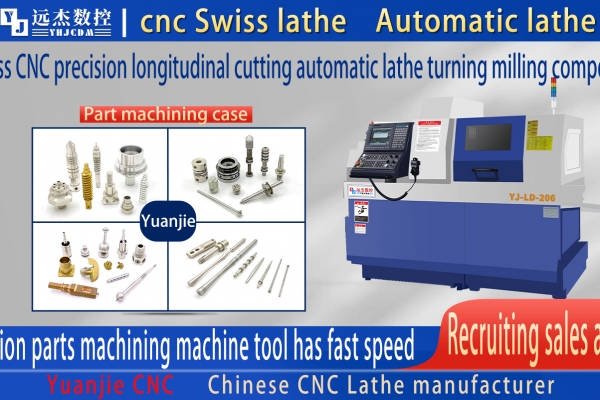 Turning and milling compound and Swiss slitting CNC lathe which is more practical